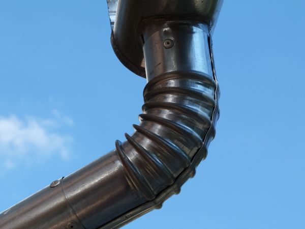 Metal Downspout Installation in Hilton Head Island